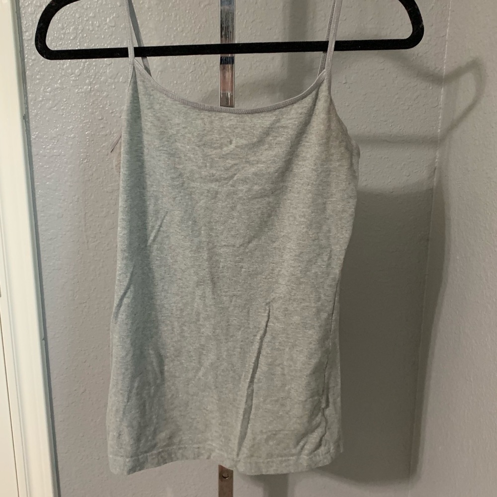 Gray tank top